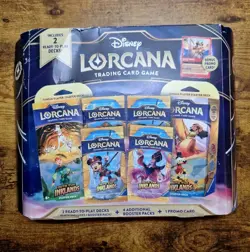 Disney Lorcana Bundle Costco Exclusive Into The Inklands Bundle Box, Dented Box - Image 1