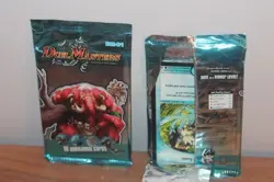 Vintage Duel Masters card booster packs 1 sealed &1 open package TCG DM-01 - Image 3