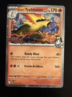 Ethan's Typhlosion (Prerelease) 034/182 Miscellaneous Cards & Products Holo - Image 1