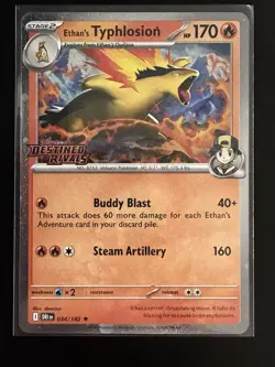 Ethan's Typhlosion (Prerelease) 034/182 Miscellaneous Cards & Products Holo - Image 3