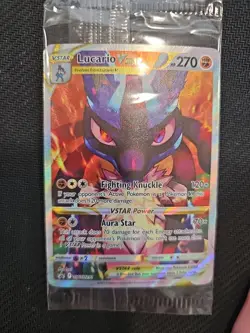 Lucario VSTAR SWSH291 SWSH: Sword & Shield Promo Cards Holo - Image 1