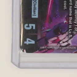 2025 GUNDAM CARD GAME NEWTYPE RISING #GD01-002 UNICORN GUNDAM (DESTROY MODE) LR - Image 4