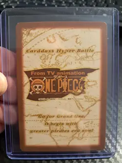 BANDAI One Piece Hyper Battle NICO ROBIN MISS SUNDAY SCARCE S107 EARLY CARD - Image 2