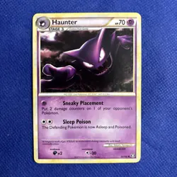 Haunter Uncommon Triumphant 35/102 2010 Pokemon Card - NM - Image 1