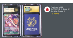 Nami (Premium Collection - Vol. 1) OP02-036 One Piece CARD/ CGC 10 PRIT GEM ENG! - Image 3