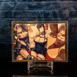 Yor Forger Premium Waifu Metal Card Gold Serial #/200 JJK Anime Spy X Family LSP - Image 1