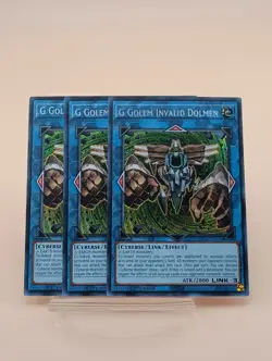 Yu-Gi-Oh! G Golem Deck Support 18 Card Lot - Image 2