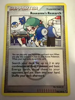 Pokemon TCG Roseanne's Research 125/132 League & Championship Cards Reverse Holo - Image 1