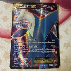 Latios EX 101/108 Secret Rare Roaring Skies Pokemon Card HP - Image 1