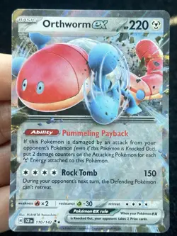 Orthworm ex 110/142 - LP - NM - Pokemon TCG Card - Image 1