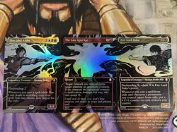 FOIL Fire Lord Azula Zuko Last Agni Kai (Borderless) MTG Avatar Full Art - NM 🔥 - Image 1