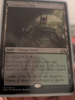 MTG Overgrown Tomb Guilds of Ravnica X4 Playset Magic The Gathering - Image 1