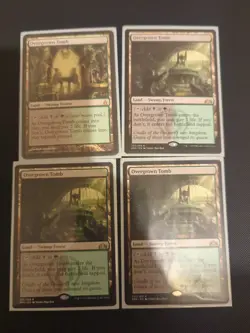 MTG Overgrown Tomb Guilds of Ravnica X4 Playset Magic The Gathering - Image 3