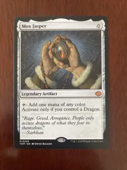 Mox Jasper Tarkir: Dragonstorm Regular Card #246 NM MTG - Image 1