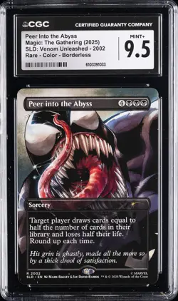 2025 MAGIC: THE GATHERING SLD: VENOM #2002 PEER INTO THE ABYSS CGC 9.5 - Image 1