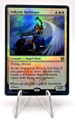 Valkyrie Harbinger 374-Kaldheim 2022- Promo Foil-Magic The Gathering MTG **NM - Image 3