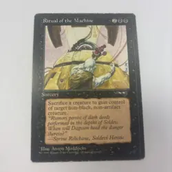 Ritual of the Machine HP Alliances 59 MTG English Regular Sorcery Gain Control - Image 1