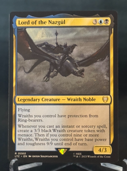 MTG Magic LTC Commander: Tales of Middle-Earth Lord of the Nazgul - Rare - Image 1