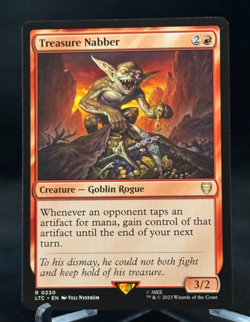 MTG Magic LTC Commander: Tales of Middle-Earth Treasure Nabber - Rare - Image 1