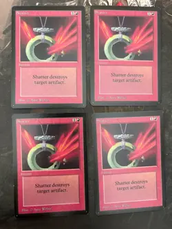 *** BETA Shatter x4 *** NM-Mint Beauty! - Vintage MtG Magic - Image 1