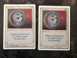 *** UNLIMITED Disenchant x2 *** NM-Mint Beauty! - DUTYFREE - Vintage MtG Magic - Image 1