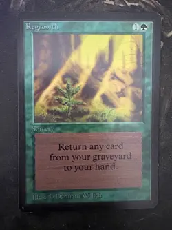 *** BETA Regrowth *** NM-Mint Beauty! - Vintage Magic MtG - Image 1