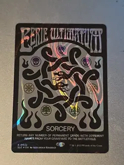 MTG Eerie Ultimatum Halo Foil Secret Lair Encyclopedia Countdown - Image 1