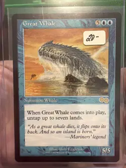 Great Whale Urza's Saga Regular - Image 1