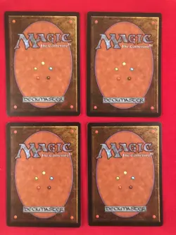 Lot of 4 Magic the Gathering 1993 Revised Fireball - Image 2