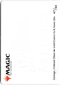 Carnage, Crimson Chaos (Gold-Stamped) S Art Series: Marvel's Spider-Man 47 NM - Image 2