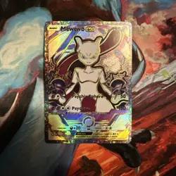 MEWTWO EX DELUXE HOLO FULL ART POKEMON TCG POCKET IR AR SIR alt NM - Image 3