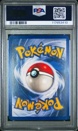 1999 POKEMON BASE SET 1ST EDITION #8 MACHAMP-HOLO PSA 5 - Image 2