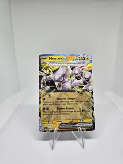 Pokemon Paradox Rift Mewtwo EX Ultra Rare Holo Tera 58/182 NM - Image 2