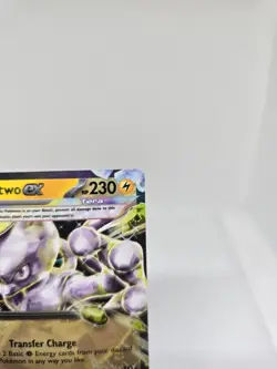 Pokemon Paradox Rift Mewtwo EX Ultra Rare Holo Tera 58/182 NM - Image 4