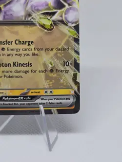 Pokemon Paradox Rift Mewtwo EX Ultra Rare Holo Tera 58/182 NM - Image 5