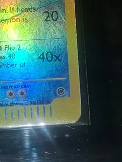 🔥 2002 Pokemon TCG Blastoise 036/165 Expedition Base Set Reverse Holo RARE WOTC - Image 3