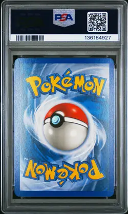 2006 POKEMON EX DRAGON FRONTIERS #1 AMPHAROS-HOLO PSA 8 - Image 2