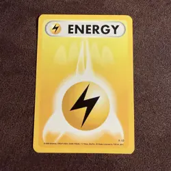 Lightning Energy #H10 Pokemon Funskool Near Mint or Better RARE 2004 TCG India - Image 1