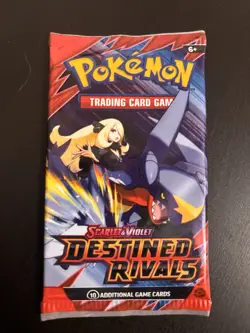 22.6g! HEAVY Pokemon Destined Rivals Booster Pack Sealed 2025 - Garchomp Art -BB - Image 2
