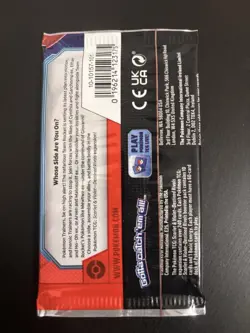 22.6g! HEAVY Pokemon Destined Rivals Booster Pack Sealed 2025 - Garchomp Art -BB - Image 3