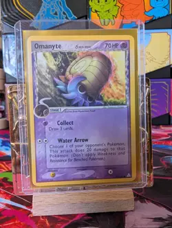 Ex Holon Phantoms Omanyte (Delta Species) 74/110 Regular Pokemon TCG - Image 1