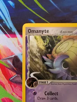 Ex Holon Phantoms Omanyte (Delta Species) 74/110 Regular Pokemon TCG - Image 3