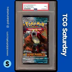 2010 POKEMON TCG HEARTGOLD SOULSILVER UNLEASHED BOOSTER PACK - ENTEI ART - Image 1