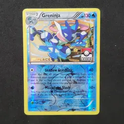 Pokemon League 1ST PLACE GRENINJA Breakpoint BKP 40/122 English ENG Near Mint EX - Image 1