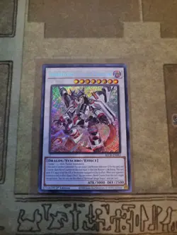 YUGIOH BORRELOAD SAVAGE DRAGON BLCR-EN083 SECRET 1ST ED NM - Image 1