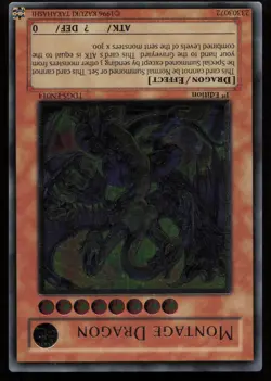 Montage Dragon TDGS-EN014 Ultimate Rare EURO 1st Edition Yu-Gi-Oh - Image 1