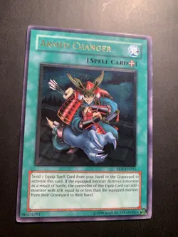 Yugioh! Armed Changer Ultimate Rare - EEN-EN045 Unlimited - Ami Print English - Image 1