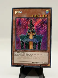 YuGiOh Jinzo SBCB-EN147 1st Edition Secret Rare - Image 1