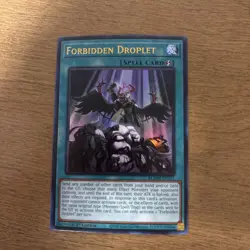 Yugioh Forbidden Droplet BLMM-EN171 Ultra Rare 1st Ed NM - Image 1