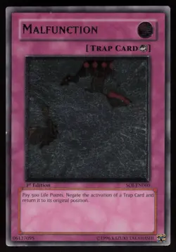Malfunction SOI-EN060 EURO Ultimate Rare Yu-Gi-Oh - Image 1